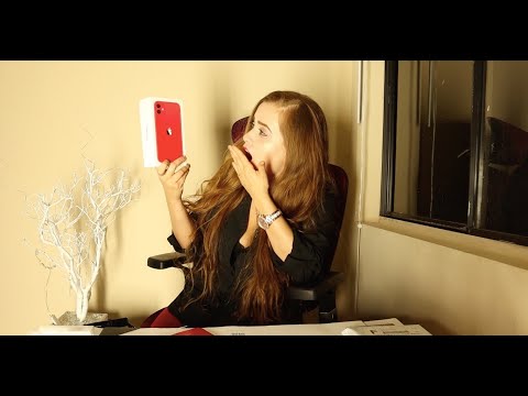 RED IPHONE 11 UNBOXING : MY FIRST IMPRESSIONS! ❤️