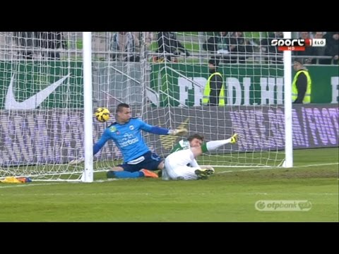 Benjamin Lauth első gólja a Ferencvárosi TC - Kecskeméti TE mérkőzésen