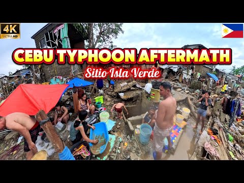 Typhoon Tino’s Wrath: Massive Destruction in Talisay Cebu 🇵🇭