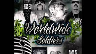 WORLDWIDE SOLDIERS  MR WEED, SAM GÜERO, SPANKY LOCO & MR YOSIE. TAO G ON THE TALKBOX. C,A, ENT