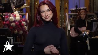 Dua Lipa Claps Back At Viral Give Us Nothing Meme During Snl Hosting