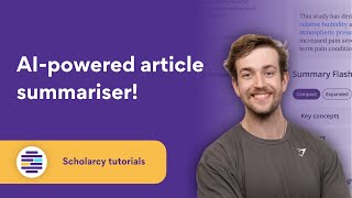 AI-powered article summarizer makes reading academic text easier and takes less time!