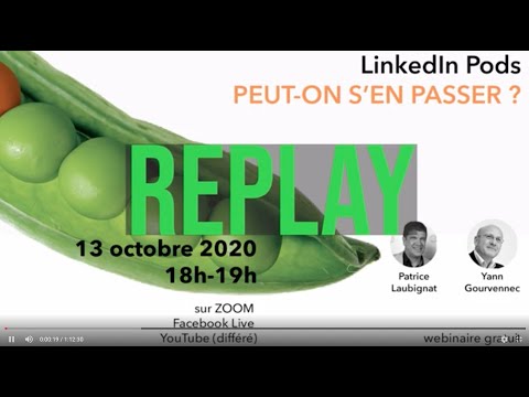 Fr Débat LinkedIn Pods peut on s en passer