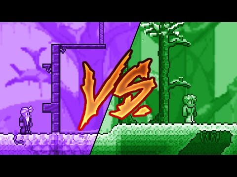 Hell From Above - PythonGB vs. ChippyGaming Seed Race - Terraria 1.3.4 Update