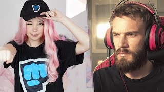 Me watching this at  a clockPewdiepie: SIIIIMP!!!! - Belle Delphine must be stopped... LWIAY #00127