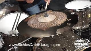 Video thumbnail for Meinl 20" Byzance Dual Crash Ride Cymbal - B20DUCR by Richie's Drum Garage