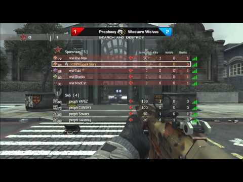 EGL5: Call of Duty: MW3 (Xbox 360) : Prophecy vs Western Wolves : Map 4 - LB Final
