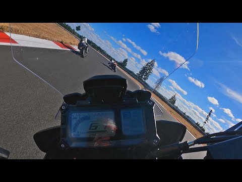 9-3-2022 Track Day @ The Ridge. Tracer 900 With Jin & Friends