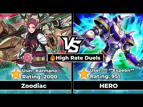 🔥 High Rated: Pure Zoodiac vs HERO Post Lightning Overdrive Yugioh Top Decks 2021 Dueling Book