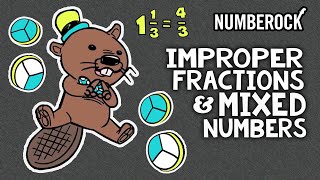 Download the video "Mixed Numbers Song | Converting Improper Fractions and Mixed Numbers"