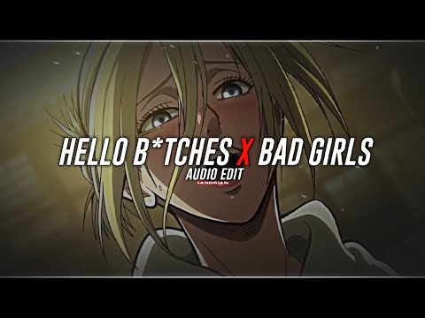 hello bitches x bad girls ﹙cl & m.i.a.﹚ // audio edit (version 2)