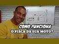 COMO FUNCIONA A PARTE ELÉTRICA DOS PISCAS DA MOTO