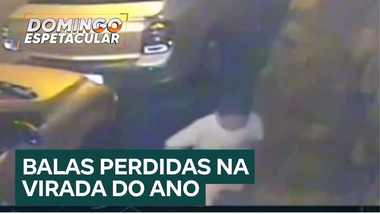 Virada do ano registra novos casos de bala perdida pelo Brasil