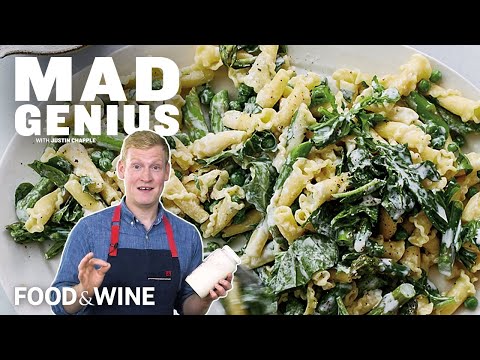 Justin Chapple's Greens Pasta Salad Is Simply the Best | Mad Genius | Food & Wine