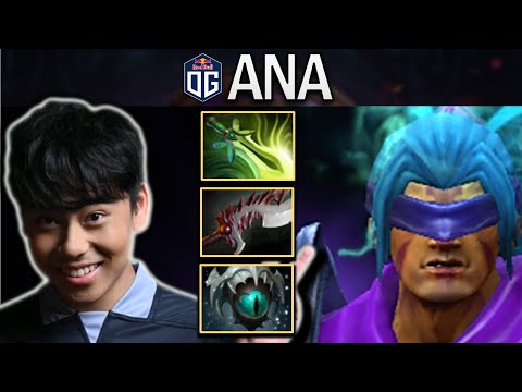 OG.ANA SMURF ANTI-MAGE WITH BUTTERFLY-ABYSSAL - DOTA 2 7.29 GAMEPLAY