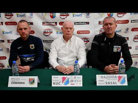 Wypowiedzi trenerów po spotkaniu MKS Mazovia Mińsk Maz - GKS Wilga Garwolin