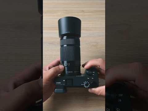 Sony A6600 with Sony 55-210mm F4.5-6.3 | Cheap Telephoto for Sony E Mount #shorts #asmrvideo