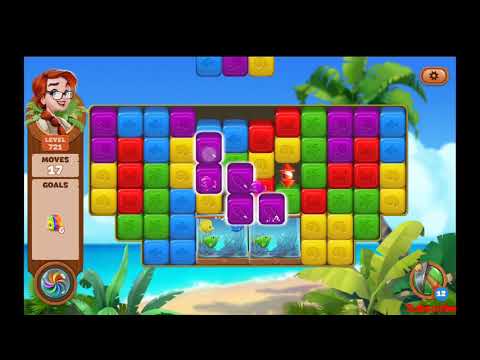 Lost Island Blast Adventure Level 721 NO BOOSTERS - A S GAMING