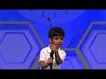 Adorable 6 Years old Akash | Scripps National Spelling Bee 2016 | Round 2