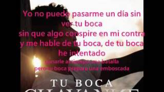 Chayanne - Tu Boca (con letra)