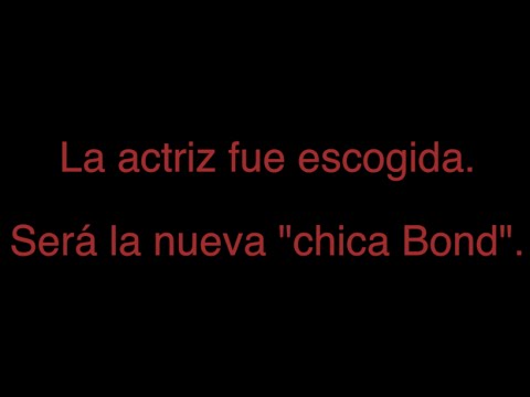 "Chica Bond," a short phrase in Spanish to improve your pronunciation.
