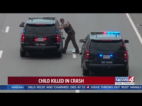 Child ejected and killed after OKC I-35 crash, driver takes off