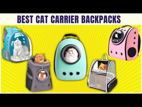 7 Best Cat Carrier Backpacks🐱Travel Anywhere With Your Cat