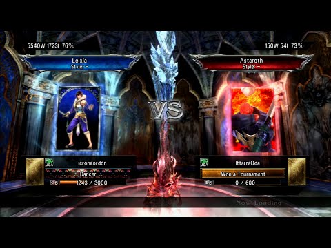 Soulcalibur V: jerongordon (Leixia) Vs. IttarraOda (Astaroth)