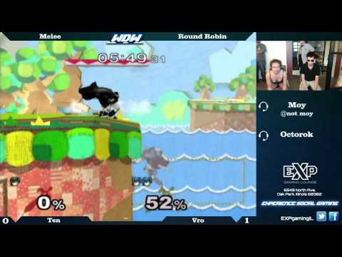 Melee Summer Ranbats Finals 8-8-15 Ten vs Vro - Round Robin