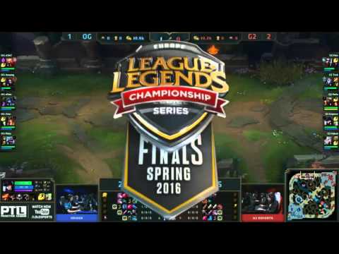 Origen vs. G2 Esports | Finale, LCS EU Spring Split 2016 | Game 4