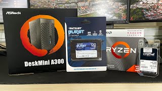 Asrock Deskmini, a simple Ryzen build!