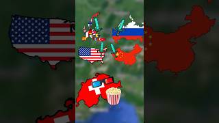 Safest Country in World War 3???🇬🇧🇺🇲🇷🇺