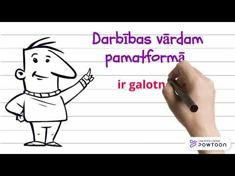Darbības vārds pamatformā