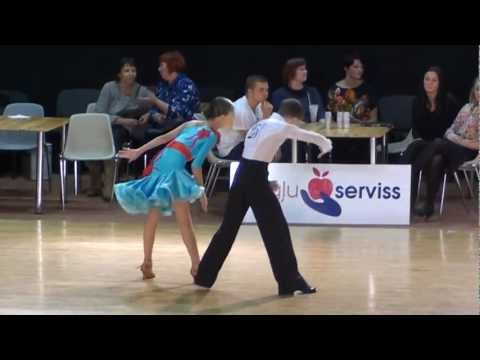LČ LA 2012 Junior I Kristians Kurzemnieks - Melanija Keisa 1.4fin samba