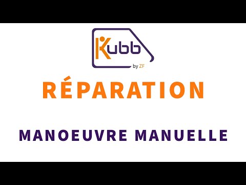 Manuální opravy manévru (Kubb od ZF)