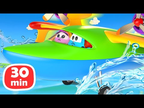 Sommer mit Leo und Co. Leo der Lastwagen Kompilation. Cartoons auf Deutsch