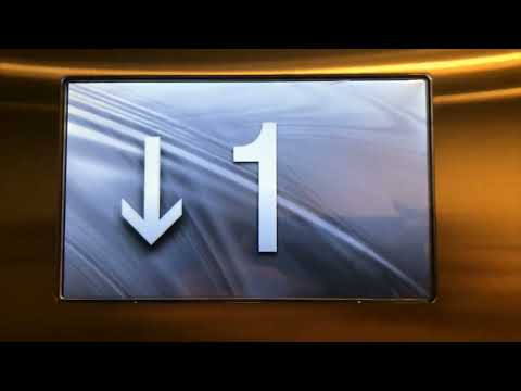 "𝕄𝔸𝔻ernized" OTIS Black Buttons Traction Freight Elevator, Wrigley Lofts (245 Carlaw Ave), TO