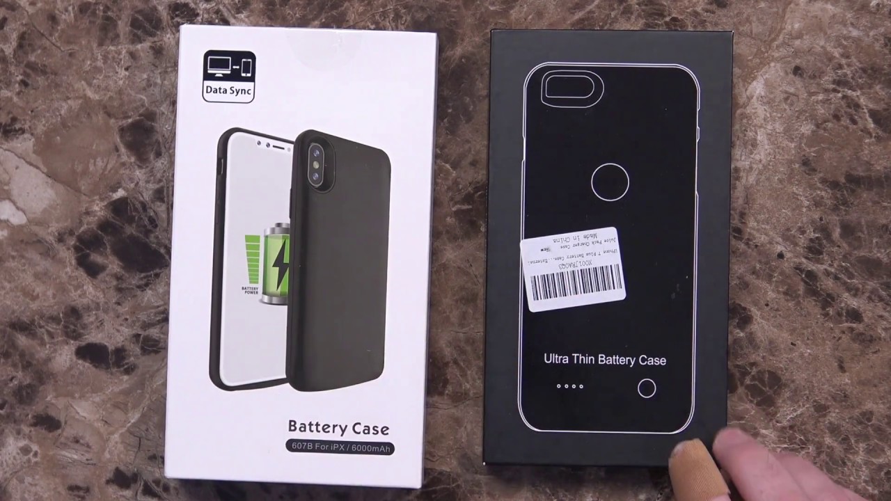 iPhone X and iPhone 8 Plus Battery Cases Unboxing and First Impressions