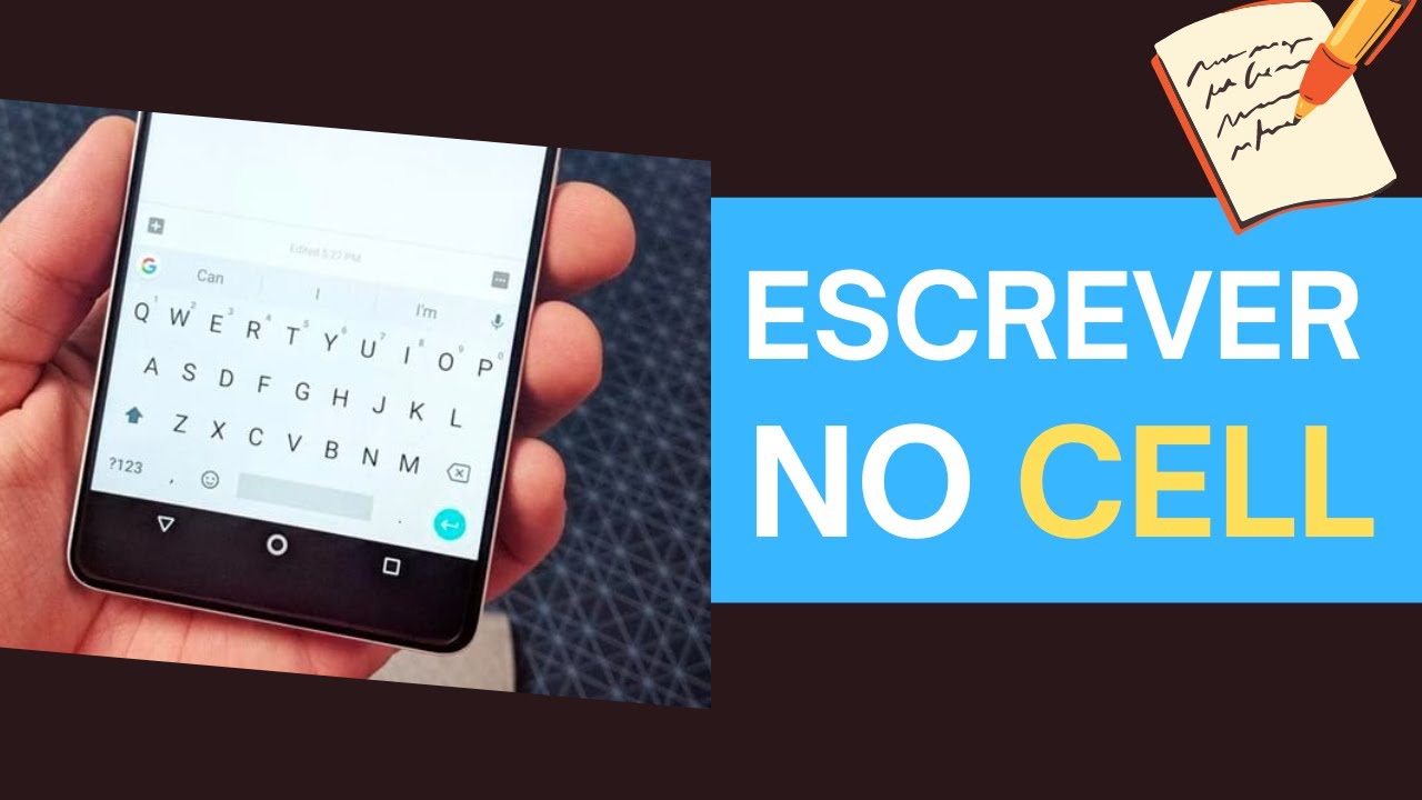 Como escrever texto no CELULAR