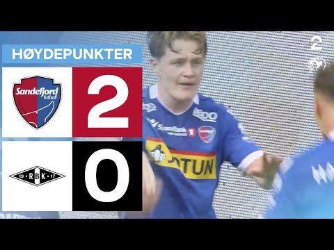 Sandefjord 2 - 0 Rosenborg - Høydepunkter