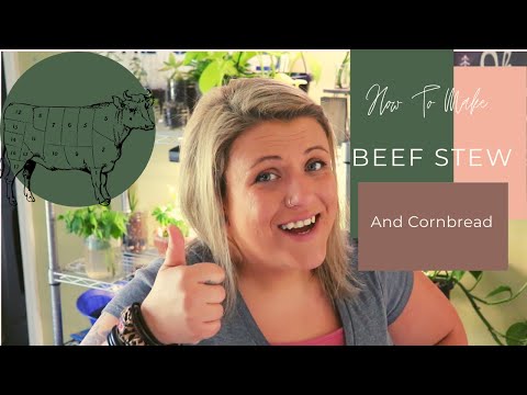 How To Make Old-Fashioned Beef Stew | Cornbread | Easy Recipe | Root Vegetable | Homemade With Love