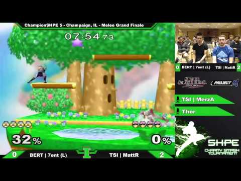 [ChampionSHPE 5] TSI | MattR vs. BERT | 7ent - Melee Grand Finale
