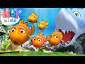 Five Little Fishies Counting Numbers Songs For Toddlers HeyKids Nursery Rhymes