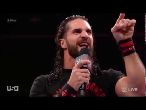 Seth Rollins Confront Dean Ambrose RAW OCT 29 2018