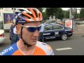 Schiedammer Jos van Emden na afloop van etappe twee