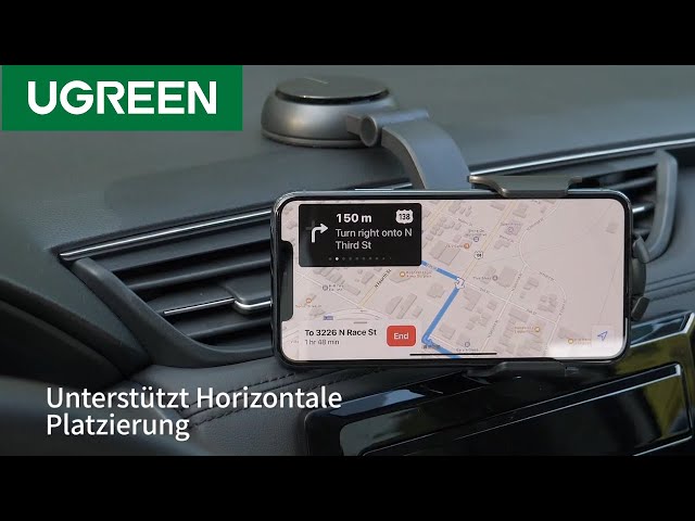 حامل جوال يوجرين مغناطيسي - أسود