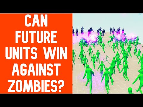 ATTACK ON ZOMBIES - CAN FUTURE UNITS DEFEAT ZOMBIES ? - TABS ZOMBIES - TABS MODS - TABS