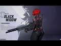 Perfect Thick Black Widow Marvel Rivals Mod Showcase