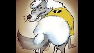 Tre på Tykkasser, Storeulv og Lilleulv på tur