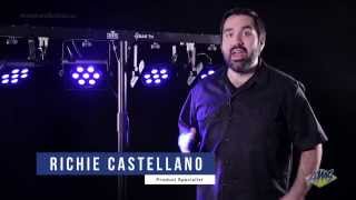 Video thumbnail for Chauvet DJ 4BAR Tri Stage Lighting System - Chauvet 4BAR Tri by American Musical Supply